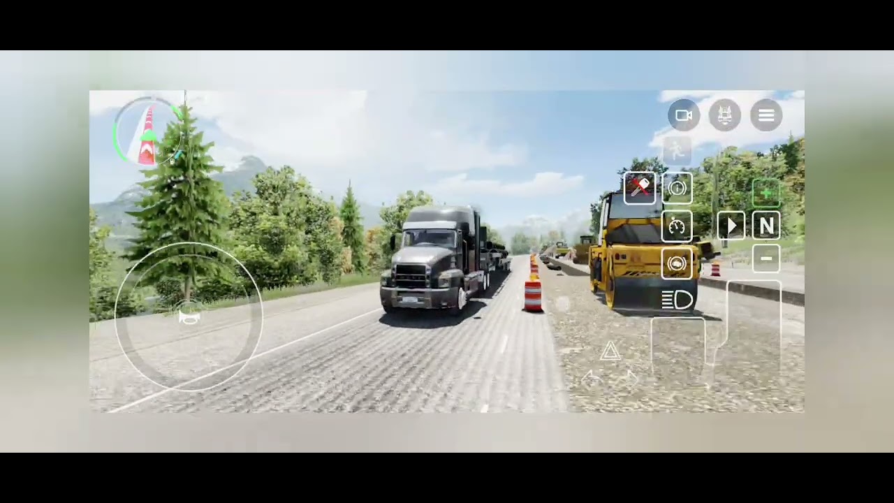 Truck simulator big rigs • #newtoyou #gameplay #youtubeviralvideo #simulator