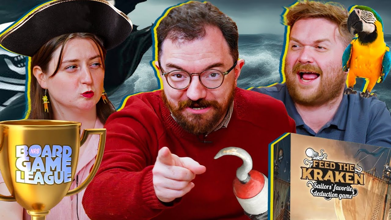 Let's Play FEED THE KRAKEN | Board Game League
