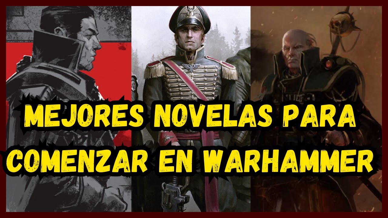 Novelas para iniciar en warhammer 40K