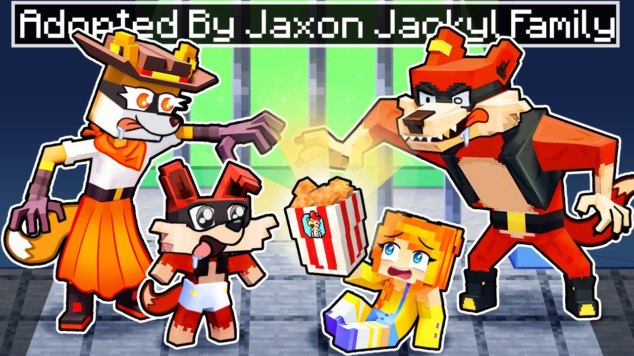 Усыновлен семьей Джексон Джекил в Minecraft?!