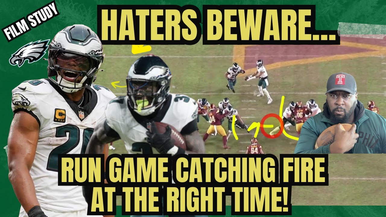 Eagles Study: Run Game Heating Up is DEATH TO YOUR DEFENSE!!!