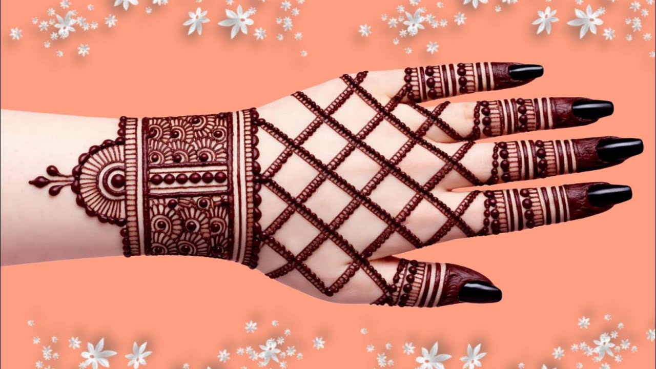 New Stylish Easy Mehndi Design | Mehandi Ka Design | Back Hand Mehndi Design | Arebic Mehndi Designs