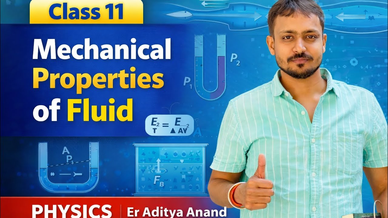 Mechanical Properties of Fluid | Physics | Class 11