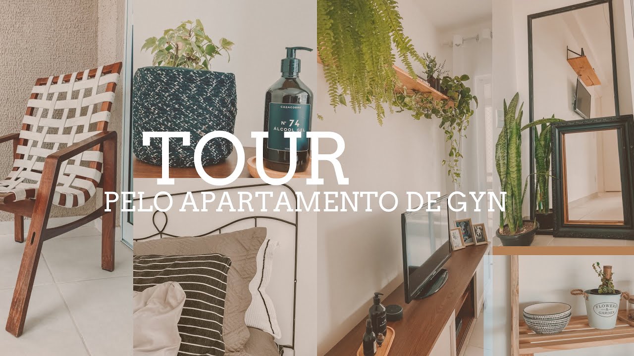 Tour pelo apartamento em Gyn.