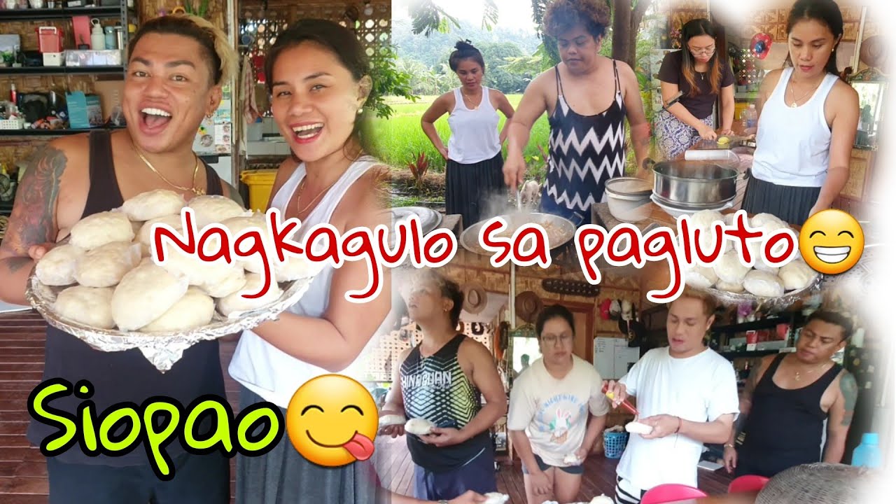 Nagkagulo sa pagluto ng Siopao @ReaFeelingera 
