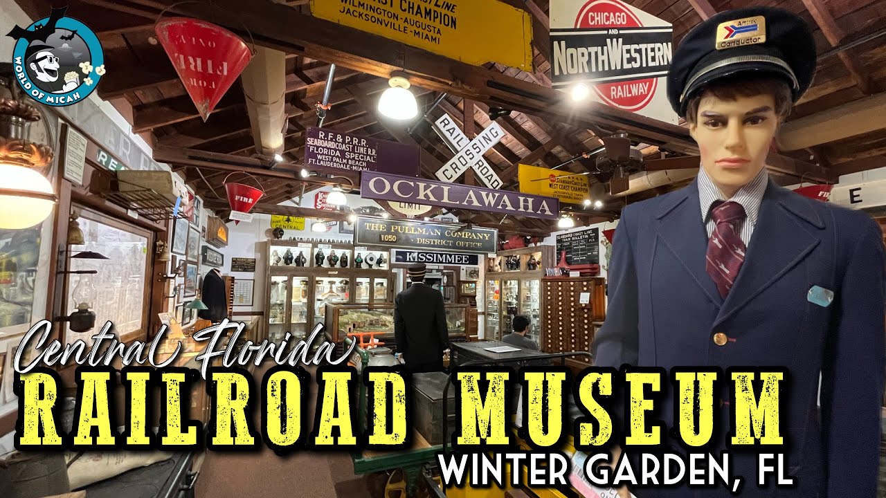 Central Florida RAILROAD Museum | Winter Garden, FL | Roadside Attraction, Artifacts & Full Tour