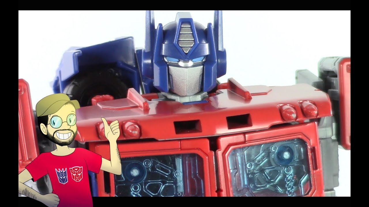 AUVELIER REVIEW TRANSFORMERS POWER OF THE PRIMES EVOLUTION OPTIMUS PRIME EN ESPAÑOL
