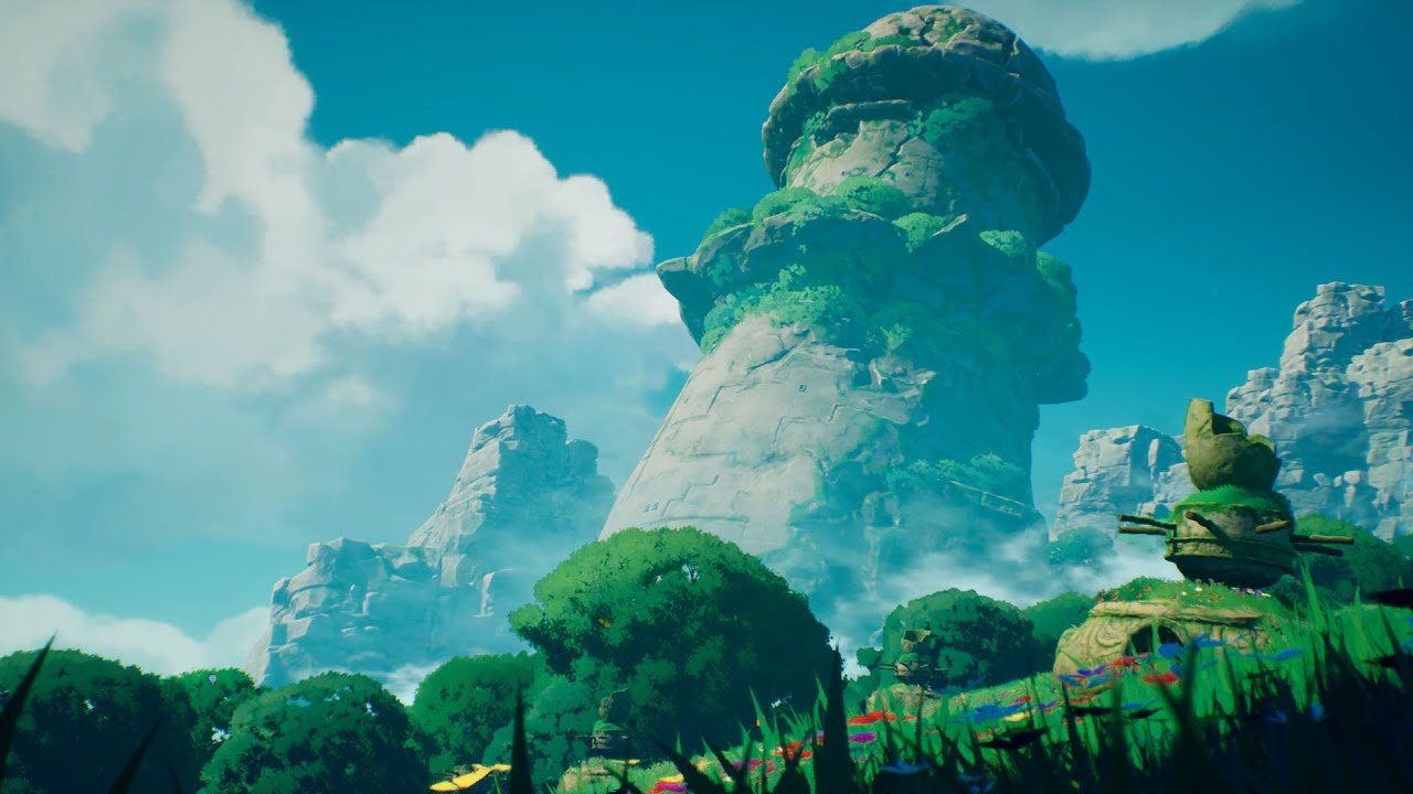 Island of the Néfeles - UE5 Environment