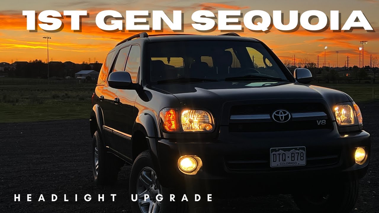 1st Gen Sequoia Headlight Upgrade