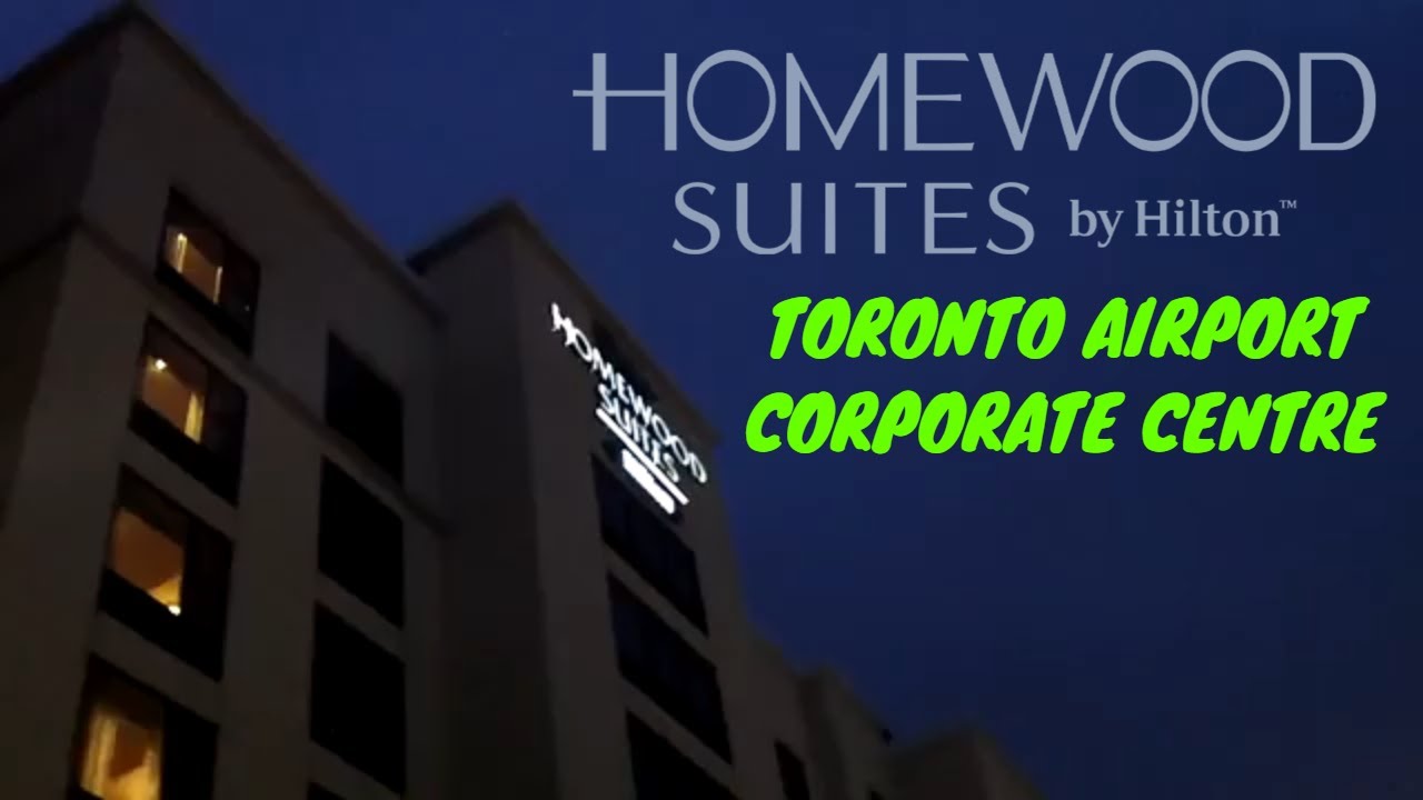 Полный тур по отелю: корпоративный центр Homewood Suites Toronto Airport, Торонто, Онтарио, Канада