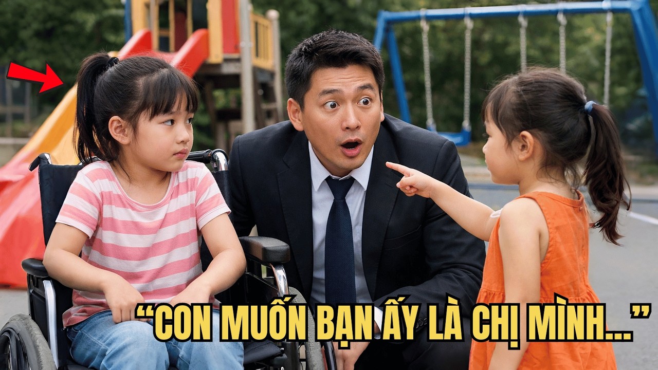 Con Gái Tỷ Phú Xin Cho Cô Bé Nghèo Làm Chị Mình — Câu Trả Lời Của Người Cha Khiến Tất Cả Sững Sờ!