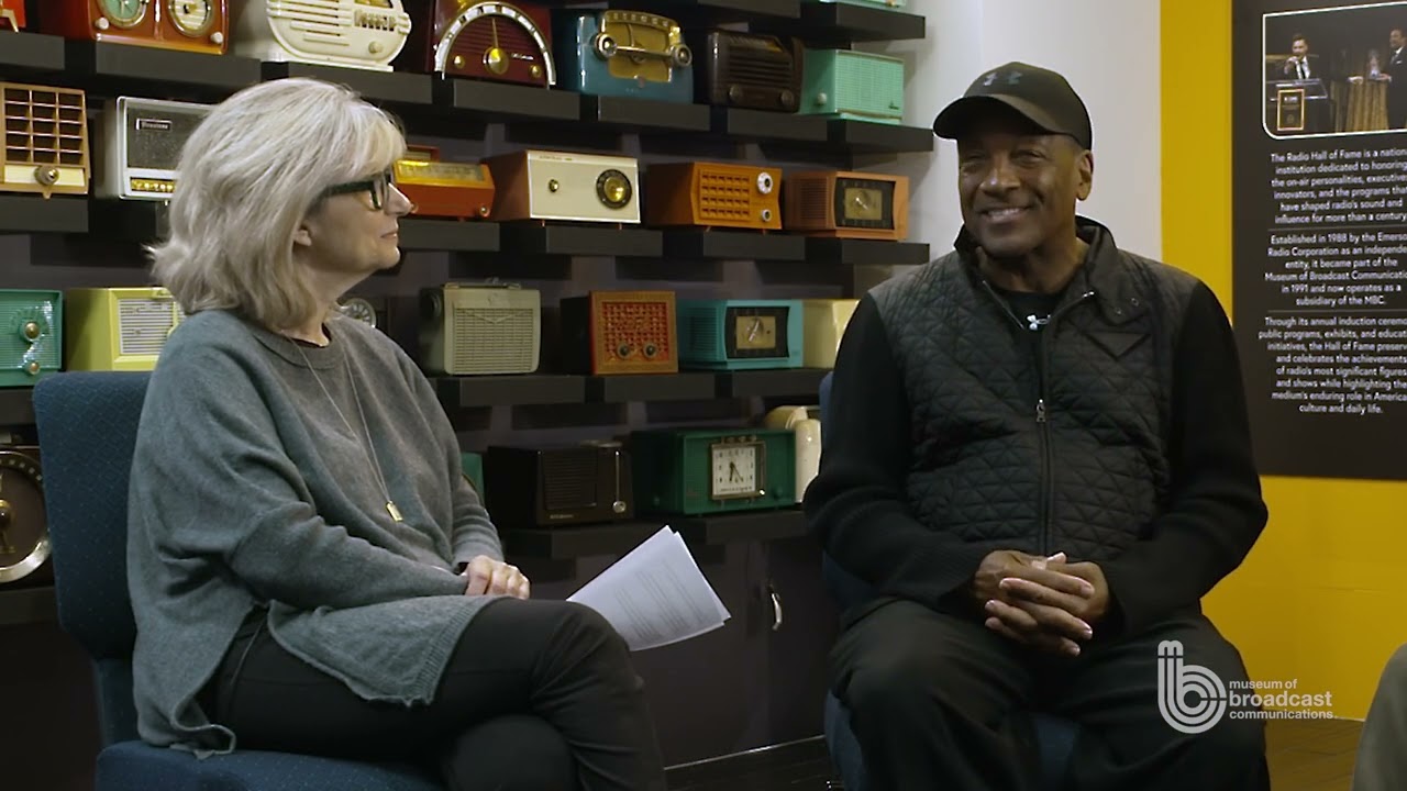 Shelley “The Playboy” Stewart and Donnie Simpson.   Two Legends; It Takes One To Know One