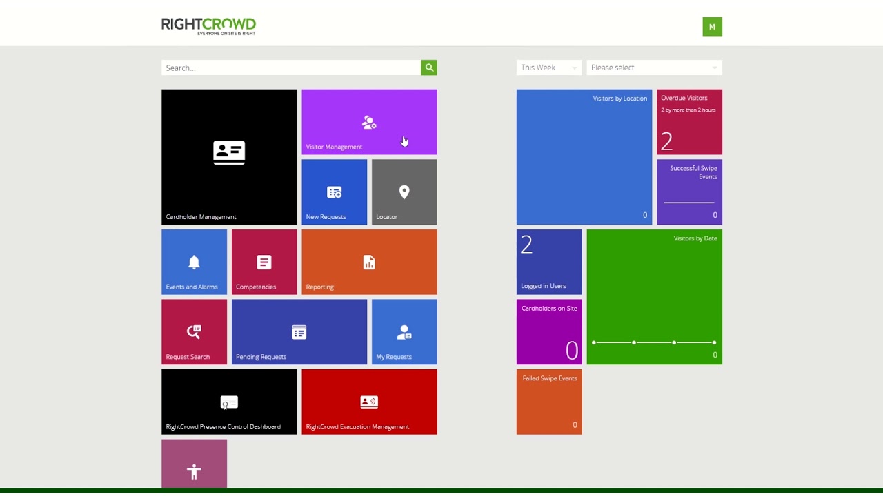 RightCrowd Visitor Management - Key Points Demo