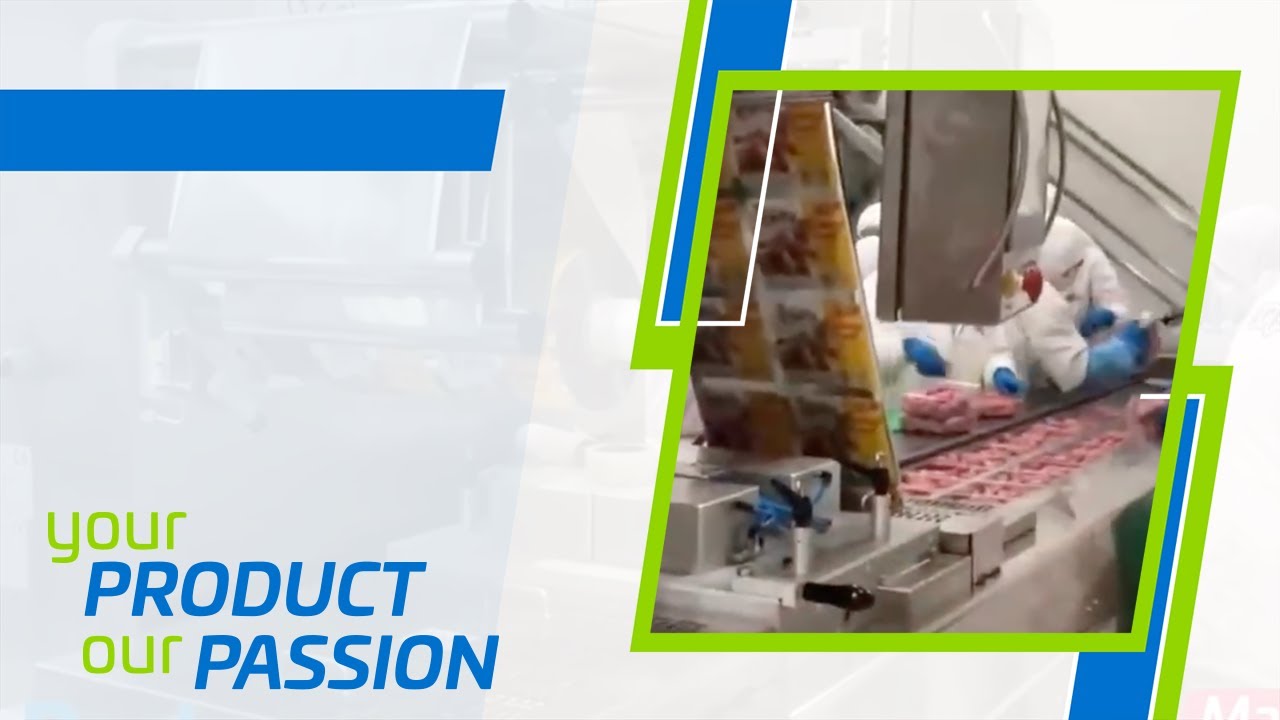 Magna  Thermoforming Machine - Sausage Application with Printing System for Sustainable Packaging