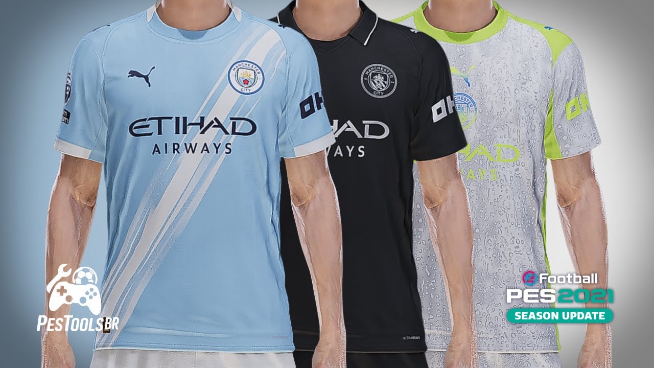 KITS MANCHESTER CITY 25/26 | PES 2021 PC