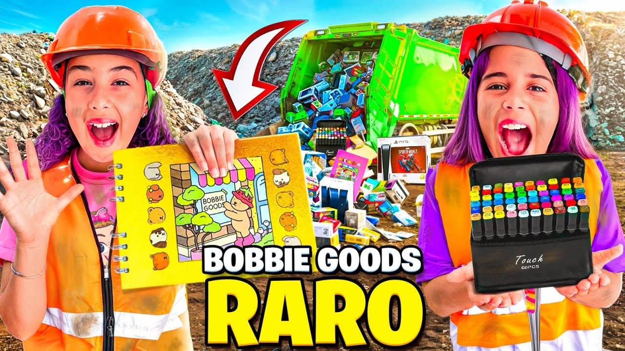 ENCONTREI A COLEÇÃO DE BOBBIE GOODS ULTRA RARO E CANETINHAS NO LIXO