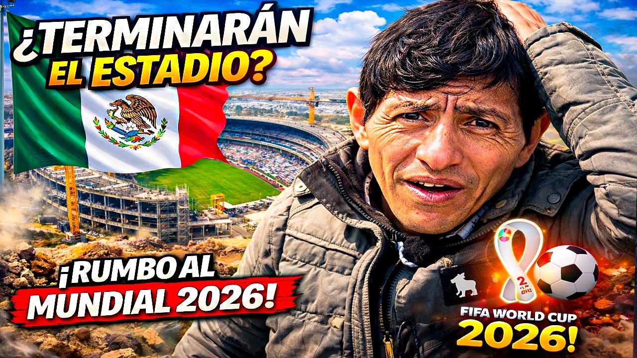 😱 🚨 ¡NO ESTÁ LISTO! 😱 El Azteca a días del Mundial… ¿FRACASO TOTAL? 😳 FURCIO