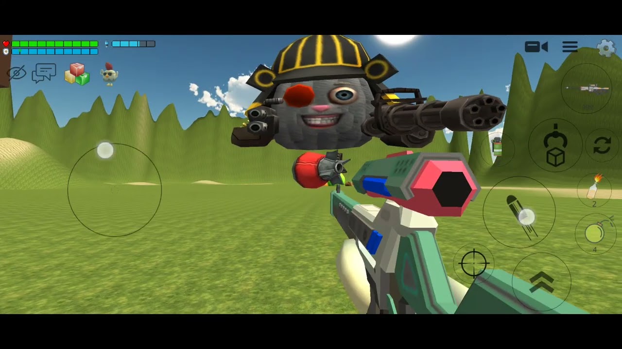 война в чикен ган 2 часть #chickengun #chickengame