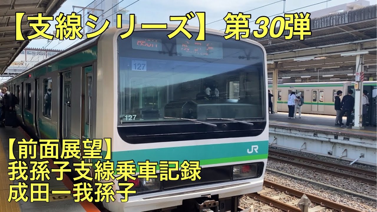 【支線シリーズ】第30弾　成田線我孫子支線に乗ってきた　成田ー我孫子