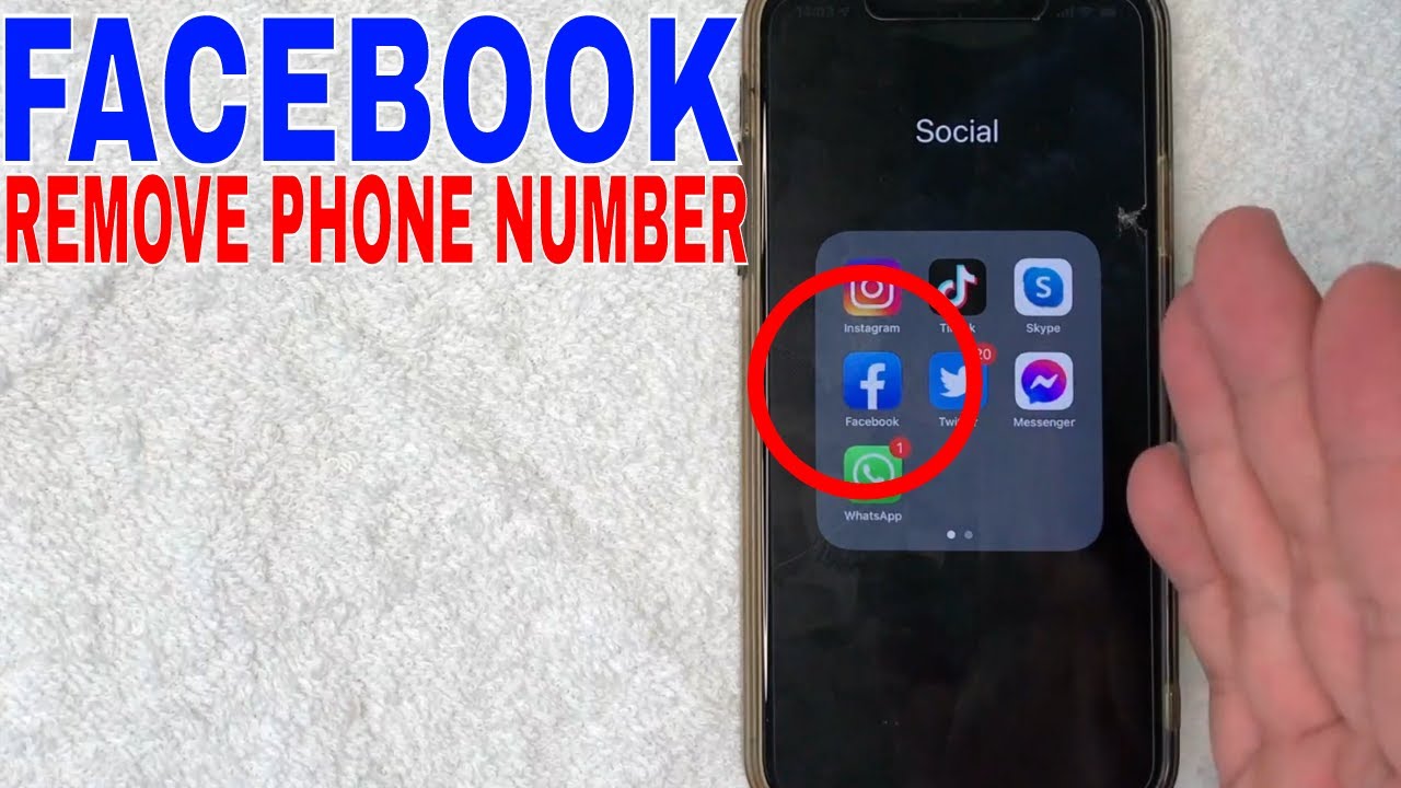 ✅  How Do You Remove Phone Number From Facebook Account 🔴