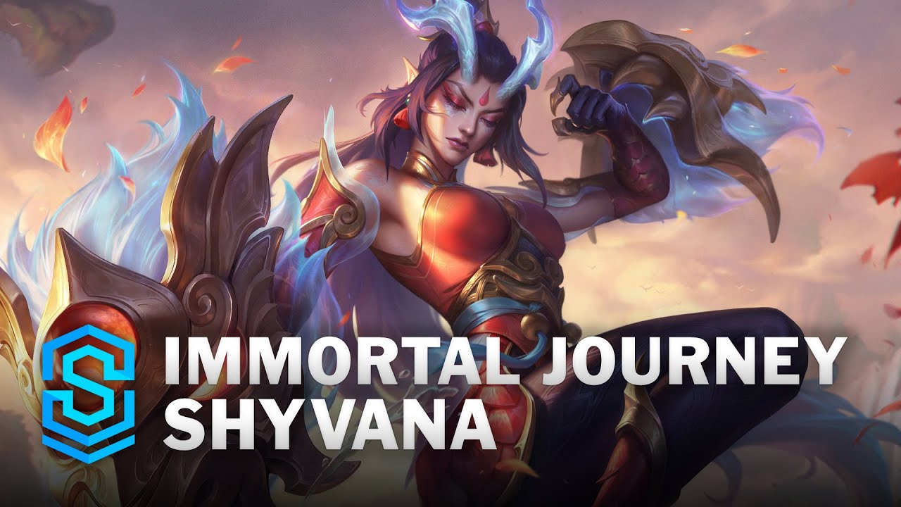 Immortal Journey Shyvana Skin Spotlight - League of Legends