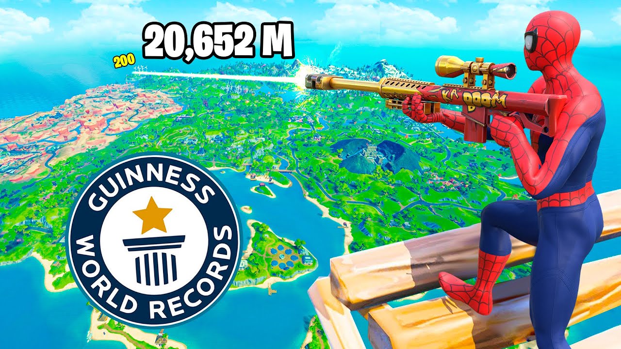 HO BATTUTO 15 WORLD RECORD SU FORTNITE!! *INCREDIBILE*