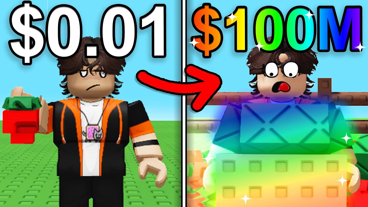 I Used STRAWBERRIES ONLY To Make $100 Million in Grow A Garden...