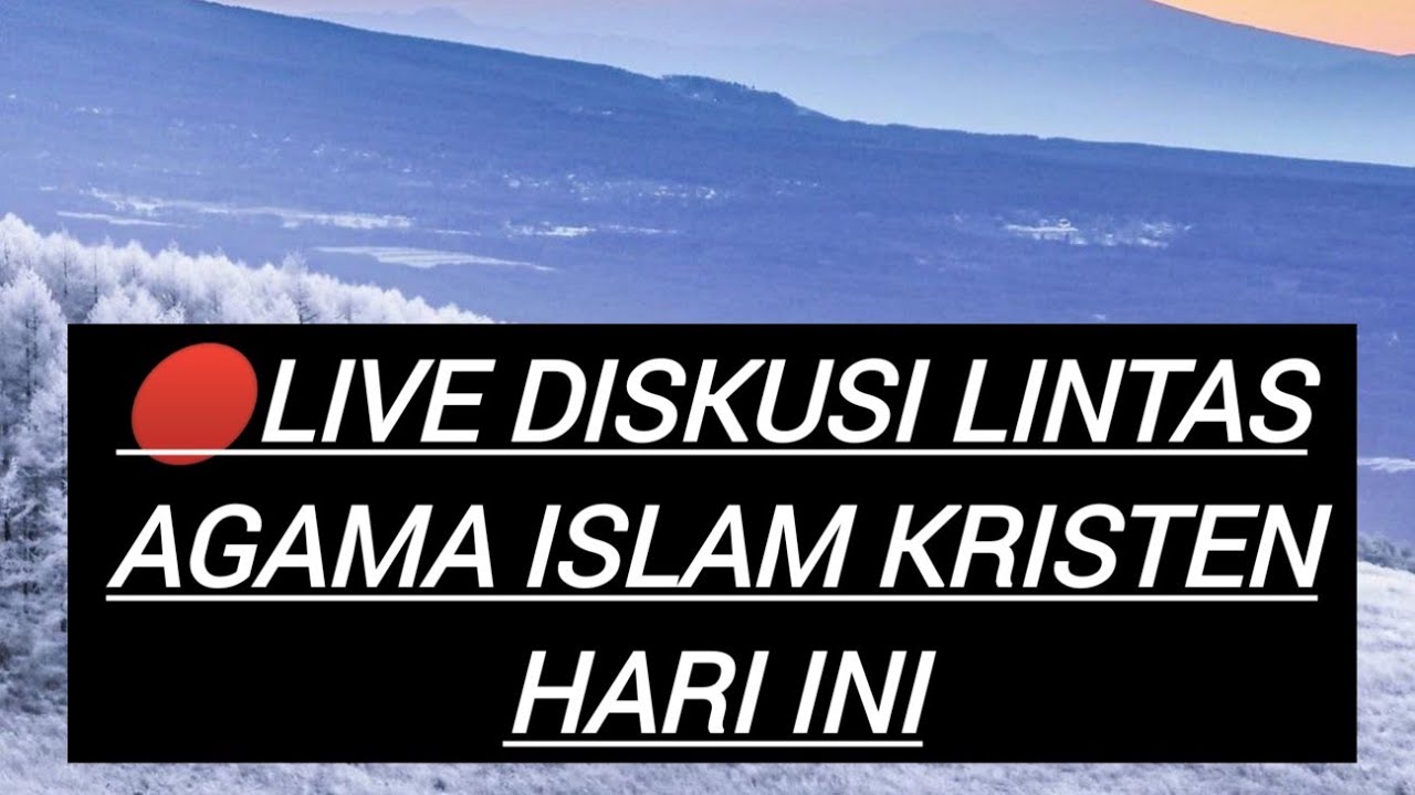 DIALOG LINTAS AGAMA BANG UMAR VALEN VS PAK PENDETA BUDI ASALI