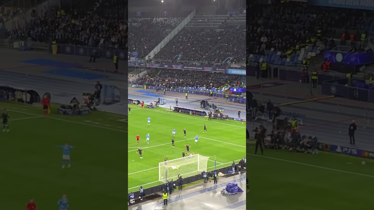 NAPOLI-CHELSEA: IL GOL DI VERGARA #napolichelsea #vergara #sscnapoli #championsleague #shorts