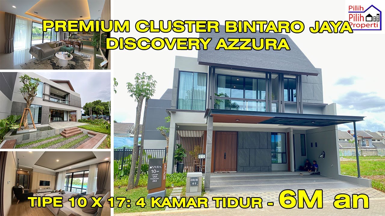 DISCOVERY AZZURA BINTARO JAYA SHOW UNIT TIPE 10X17 HOEK PALING BESAR