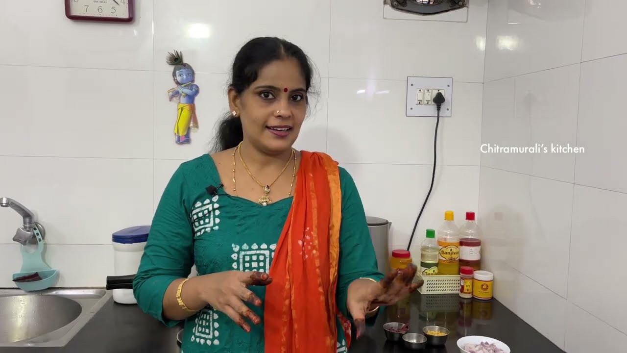 Cooking vlog | Raw Mango Kuzhambu | Pavakkai