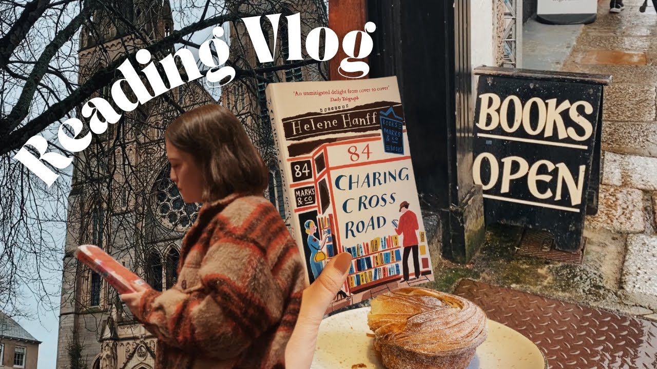 Cosy Winter Reading Vlog 📕☕☁️ reading classics, book shopping, journaling