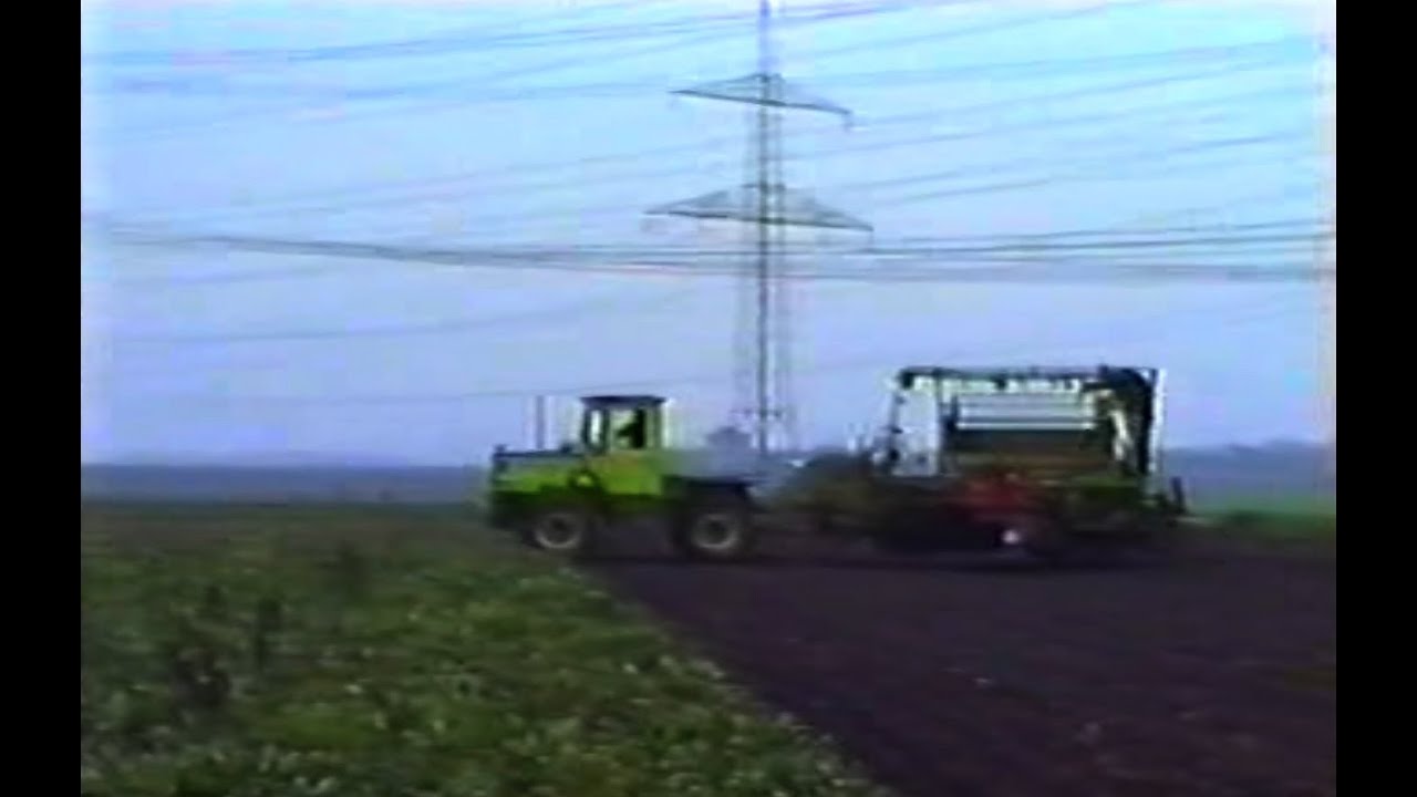 MB Trac 1000 mit Stoll Rübenroder 1990 in 4:3