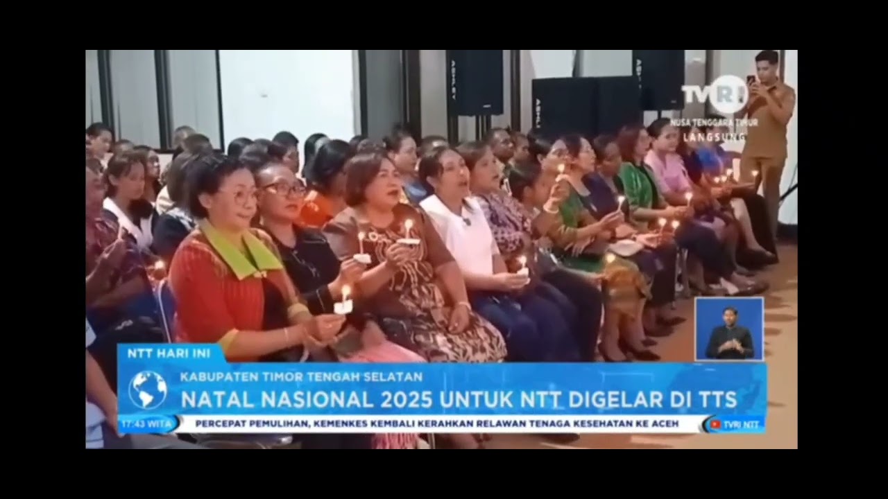 Natal Nasional Provinsi NTT Digelar Di Kabupaten Timor Tengah Selatan 