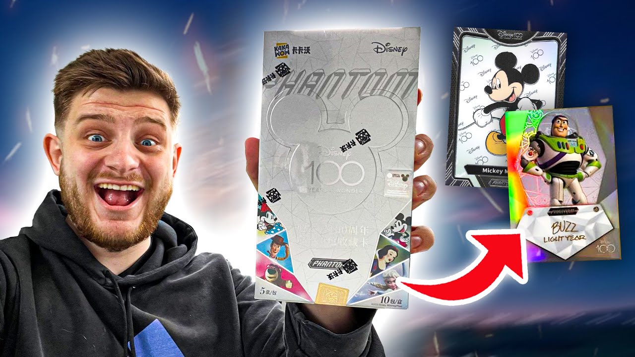 KAKAWOW PHANTOM DISNEY 100 YEARS OF WONDER HOBBY BOX BREAK!!!