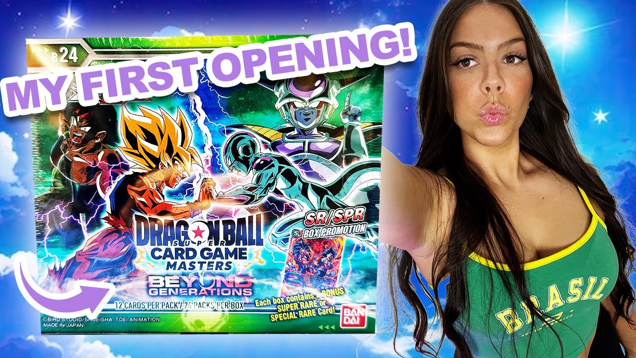 Открытие бустера Beyond Generations! | Суперкарточная игра Dragon Ball | Zenkai Series 07