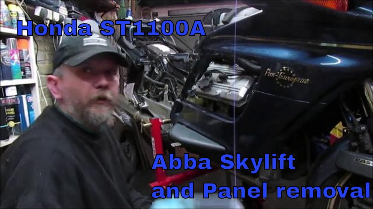 Honda ST1100A - Abba Skylift and Panel removal - Part 7