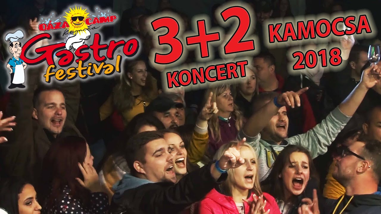 3+2 egy&uuml;ttes - A k&ouml;r - Gasztrofesztiv&aacute;l, Kamocsa 2018