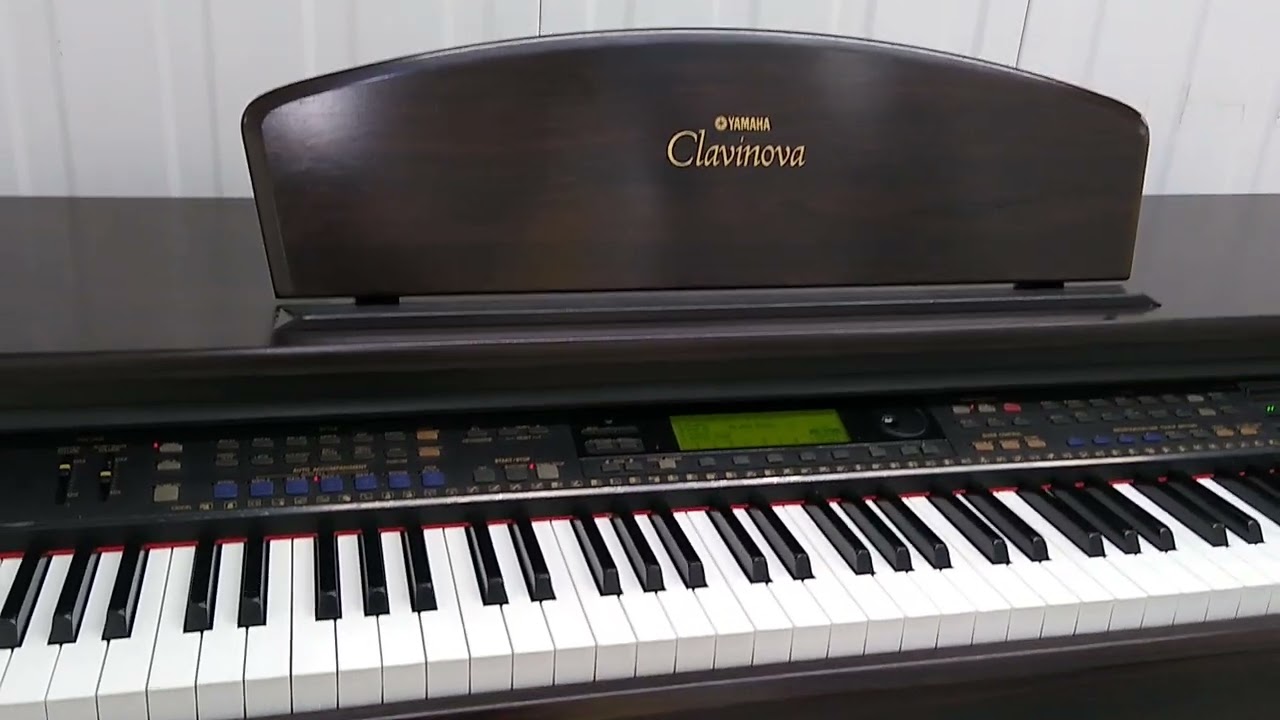 Yamaha Clavinova CVP-103 digital piano in dark rosewood stock number 22236