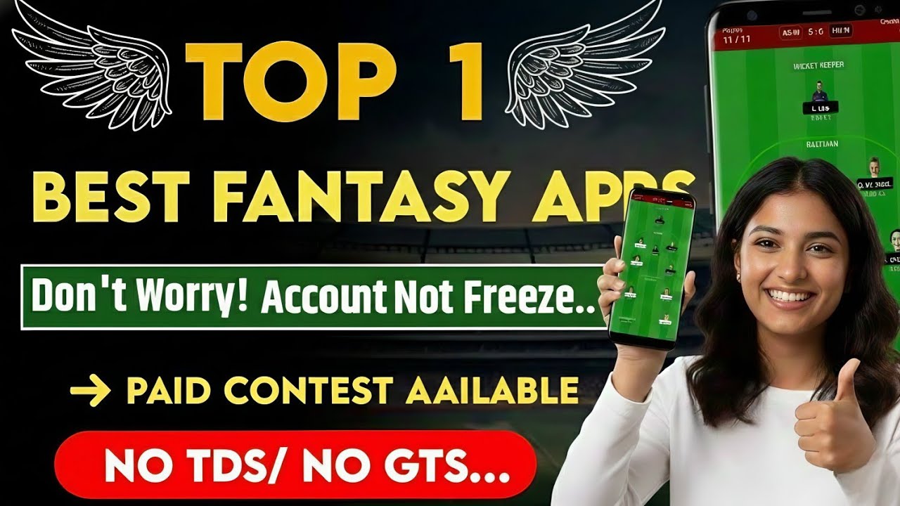New Fantasy App : No TDS, No GST Forever! |  Paid Contests + Instant Withdrawal | Lowest Entry Fees