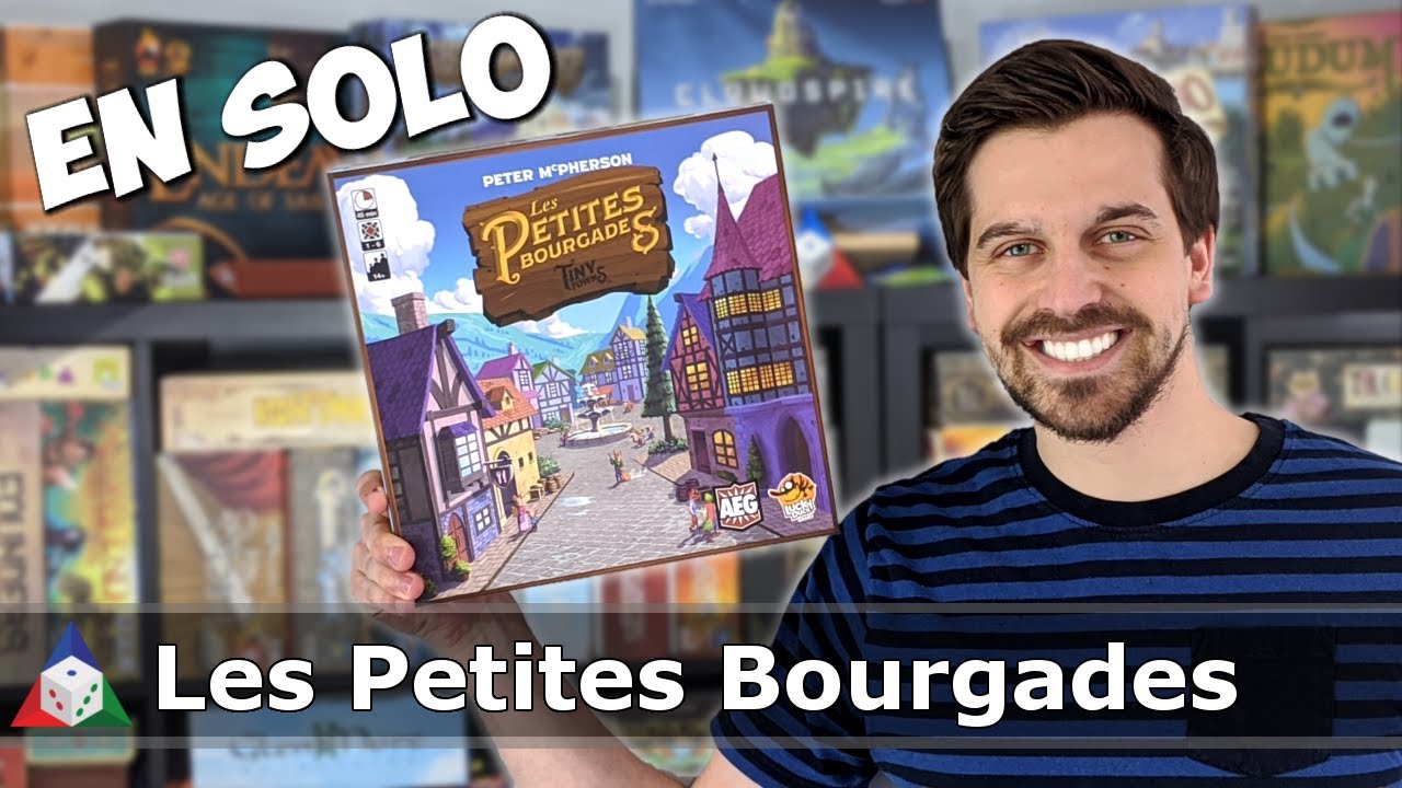 Les Petites Bourgades [Tiny Towns] - Session de jeu en solo