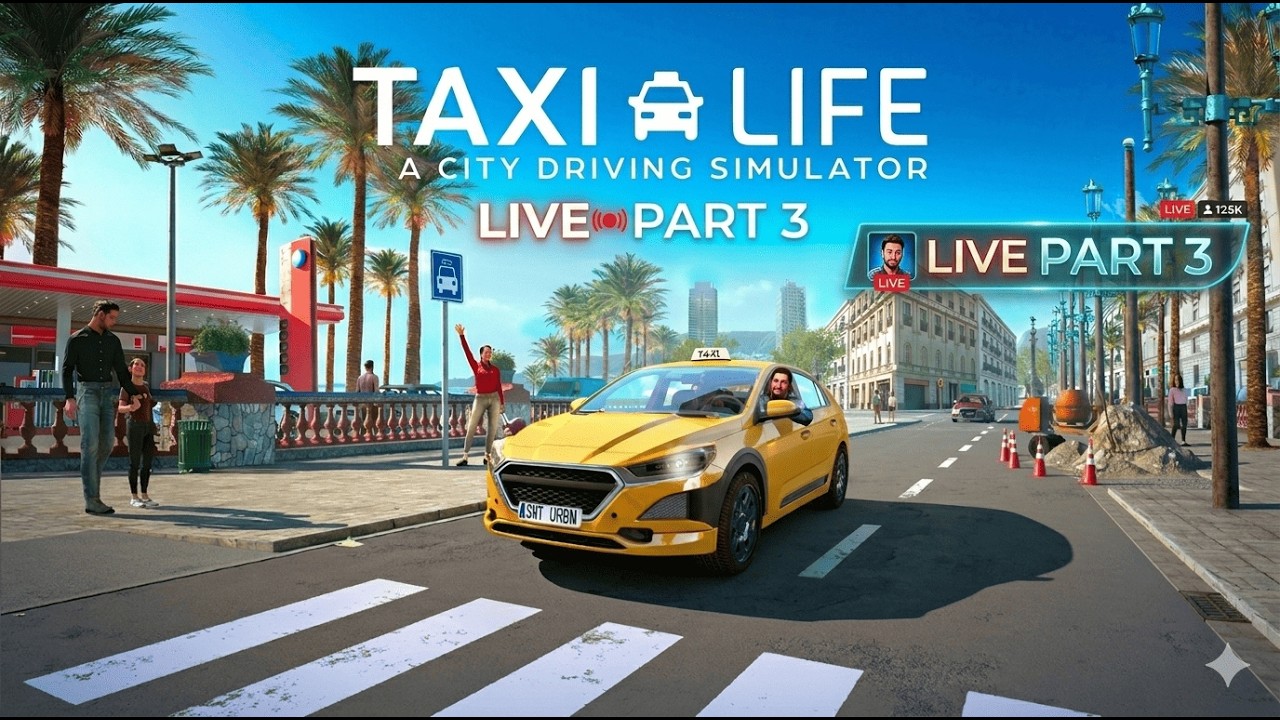 🔴 LIVE Cari Penumpang & Bangun Karier 🚕 | Taxi Life City Driving Simulator Gameplay