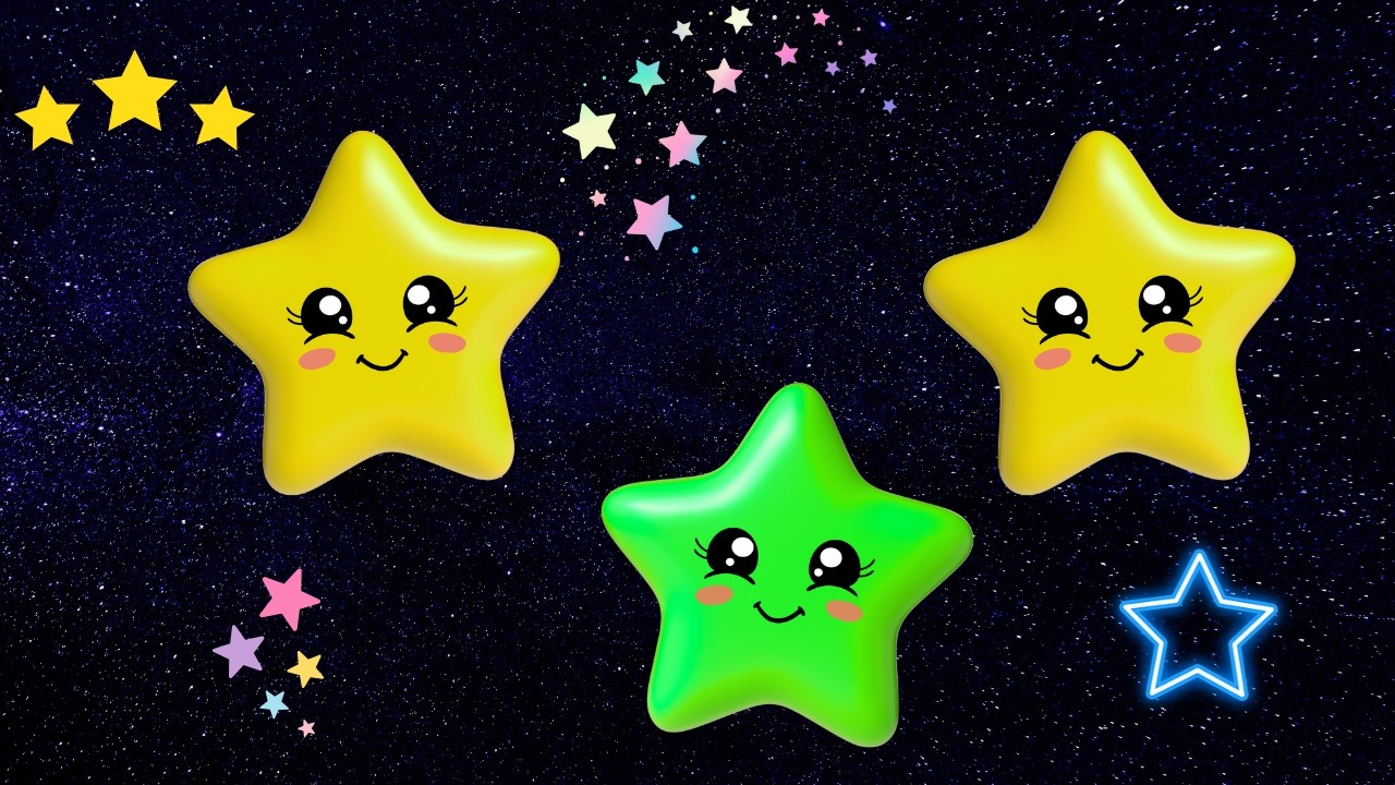 🌟 Песенка «Мерцай, мерцай, маленькая звёздочка, мерцающая галактика, мечта» для детей! 🌟 #ПесниНаСон