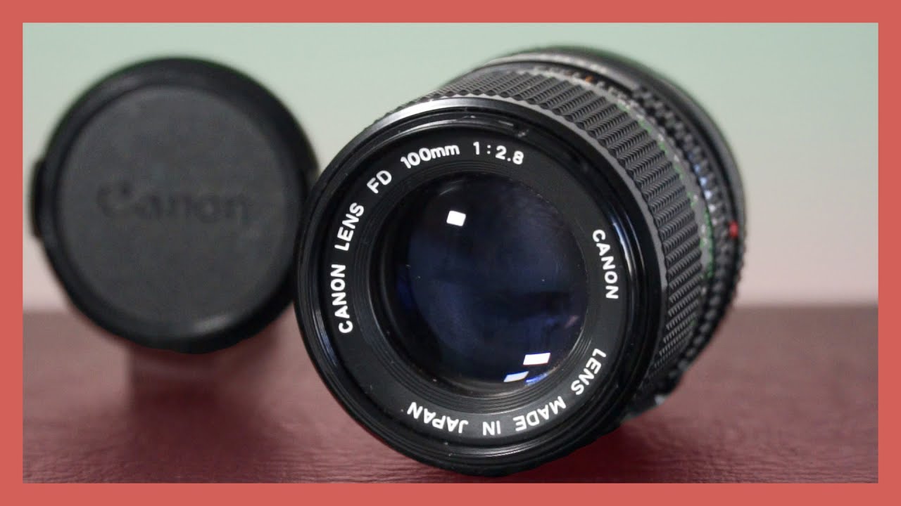 Canon FD 100mm f2.8 - Test and review