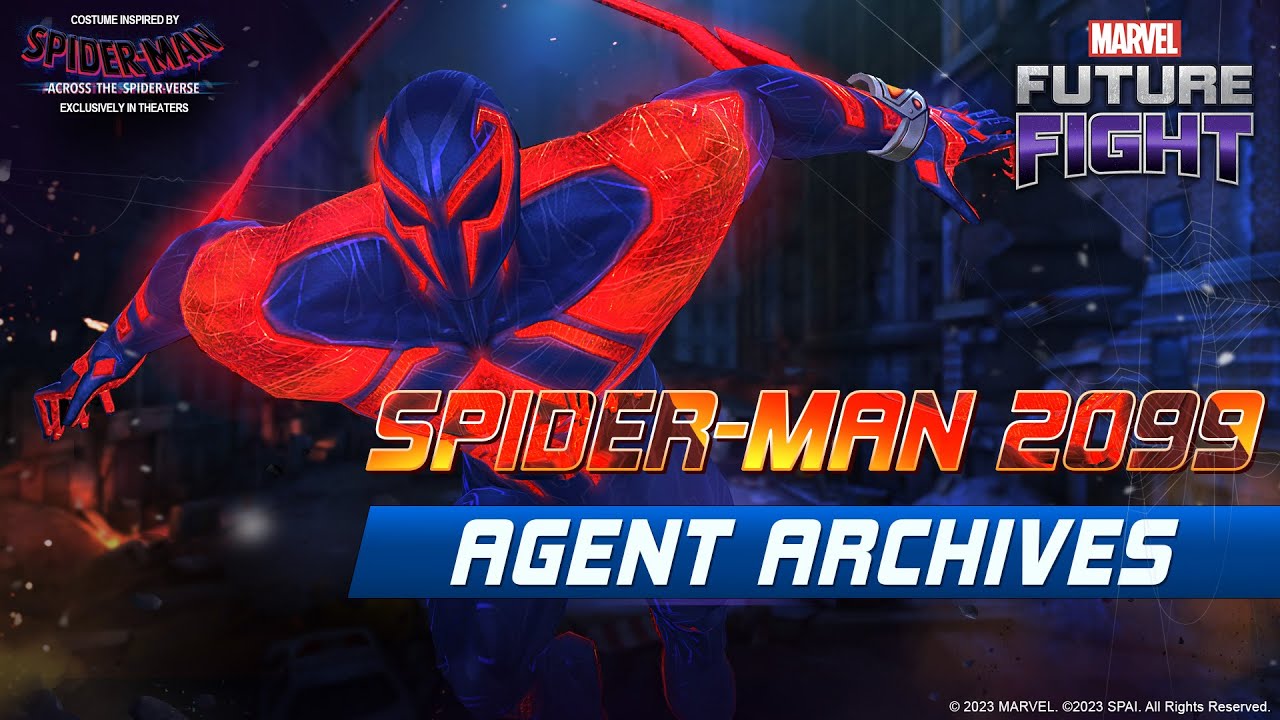 MARVEL Future Fight: Spider-Man 2099 Agent Archives