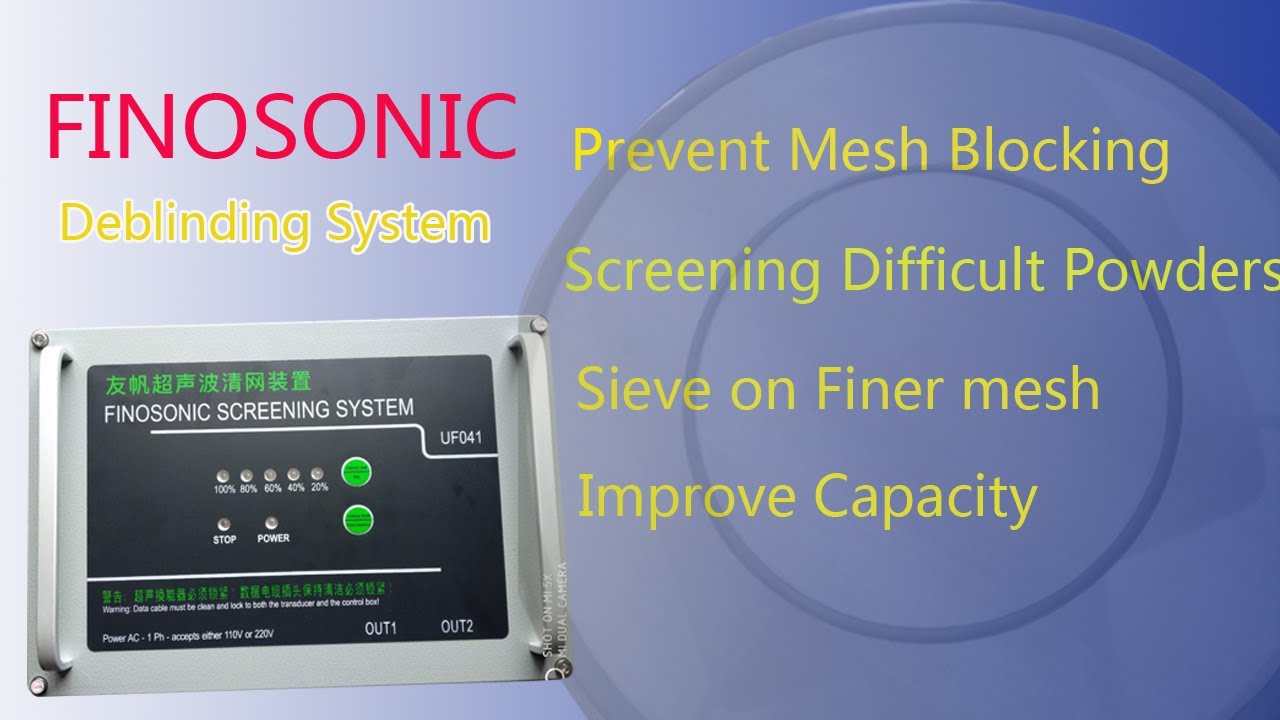 Spectacular Effectiveness of Unitfine Ultrasonic Vibrating Screen