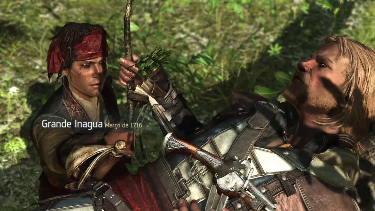 Assassin's Creed® IV Black Flag - Edward conversa com James Kidd (pt-br)