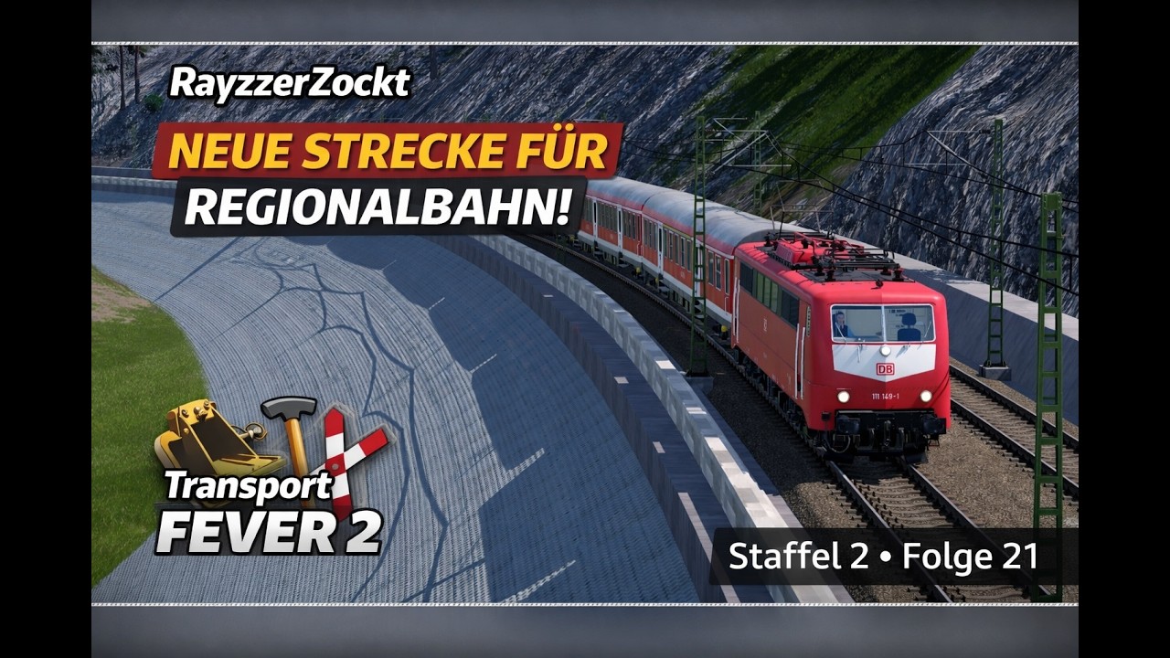 Neue Regionalbahn-Strecke im Bau! 🚆 Streckenbau in Transport Fever 2 | Staffel 2 Folge 21