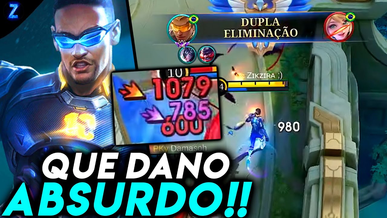 O DANO ABSURDO DO BRUNO!! - BRUNO GAMEPLAY | Mobile Legends