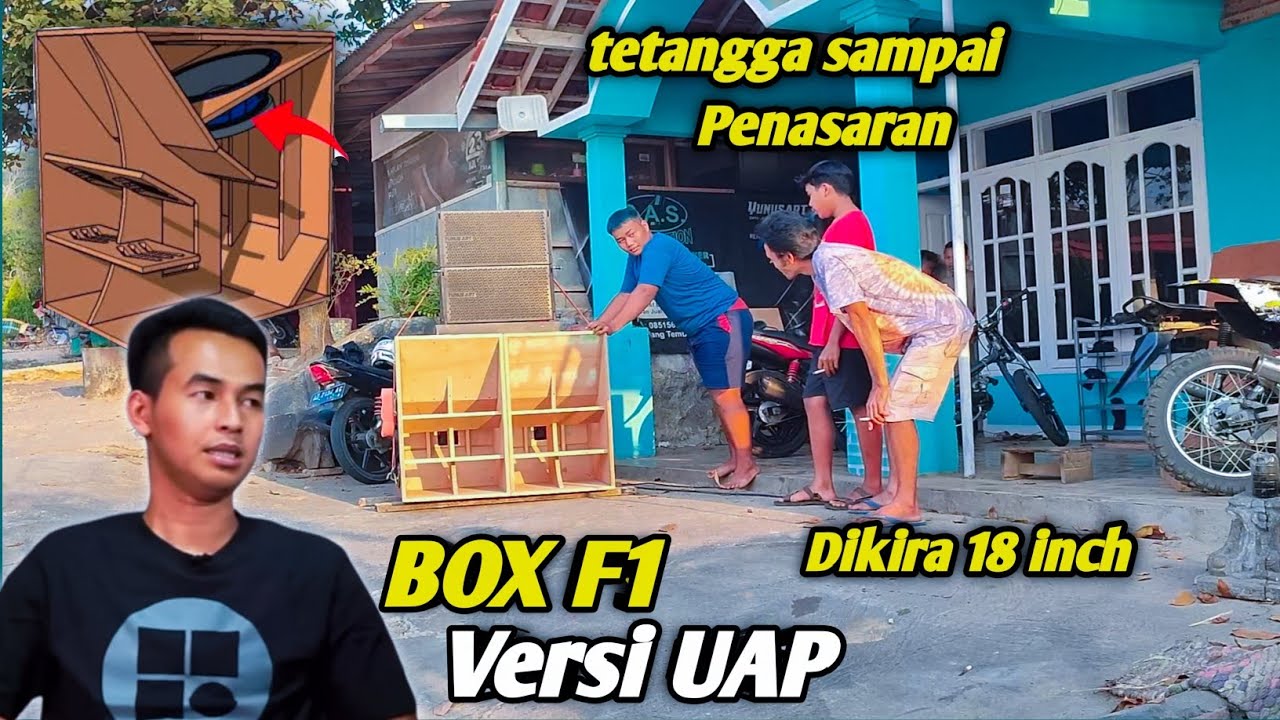 BIKIN TETANGGA PENASARAN ‼️Di kira 18 inch box F1 versi mas ulung UAP